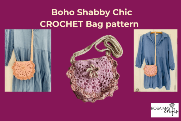 Boho Shabby Chic Crochet Bag Pattern