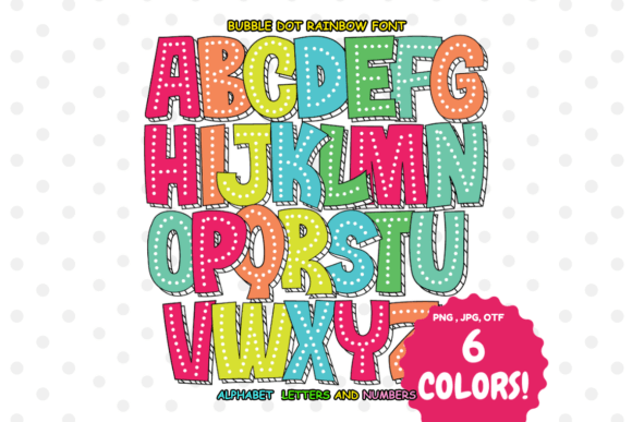 Bubble Dot Rainbow