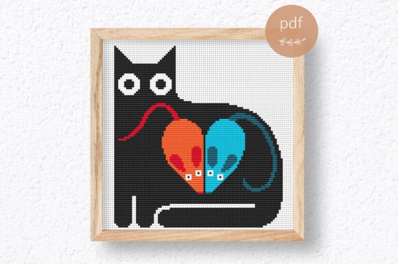 Colorful Cats Cross Stitch Pattern Pdf: A Comprehensive Guide to Digital Crafting