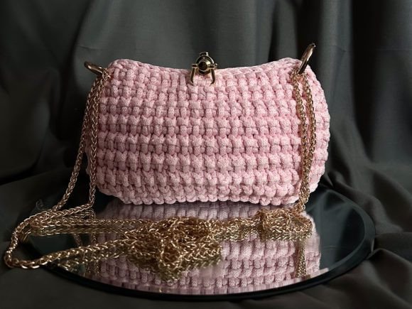 Crochet Pattern Small Women Doll Handbag