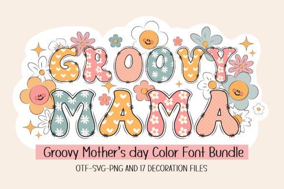Embrace the Retro Charm: How Groovy Mama Transforms Your Mother’s Day Designs