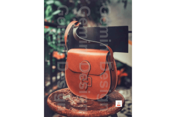 Leather Pattern Classic Bag, PDF File